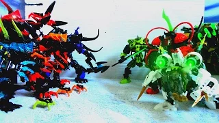 Lego Hero Factory 44024 TUNNELER Beast vs. SURGE - Speed Build. 