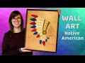 How To Make a Beautiful Native American Wall Art out of Wood