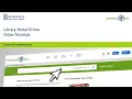 Overview of the Library Portal Primo