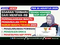 Download Lagu SE Terbaru Menpan-RB : 20/08/2025!Perubahan Jadwal Pengisian DRH PPPK Paruh Waktu! Honorer Siap-Siap