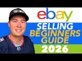 How to Sell on eBay for Beginners in 2026 Step-By-Step Tutorial Strategies