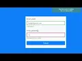 Email and password validation in JQuery