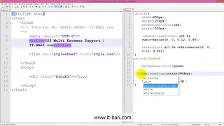 HTML CSS Multi Browser Support tutorial