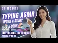 Download Lagu [1 Hour] Typing ASMR | Boost Your Work Focus with Ally Nova | No Talking, No Music