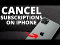 How to Cancel Subscriptions on iPhone or iPad - 2022