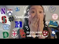 chalant asian girl applies to 22 schools college decision reactions 2025 ivies t20s more