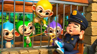 Jungle Adventure Playtime with Escaping Monkeys Kids Song | LuLu LaLa Baby Nursery Rhymes