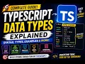 04 - TypeScript Data Types Explained Types Syntax Operators