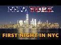 First Night in New York Skyline Sonesta Simply Suites Jersey City