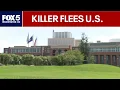 Accused murderer flees U S from Virginia mental health facility
