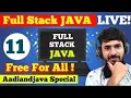 JAVA FULL STACK FREE FOR ALL DAY 11 Control Flow Statements aadiandjava