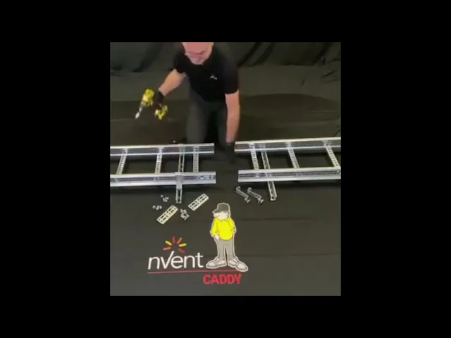 nVent CADDY Cable Management Solutions – Cable Ladder Installations