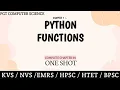 PGT-COMPUTERSCIENCE Chapter 7 - Functions