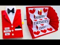 DIY Father s day pop-up card Father s day special greeting card Father s day card ideas