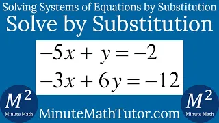 Solve - 5x y -2 and