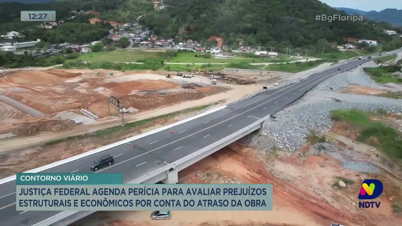 Contorno Viário: Justiça agenda perícia para avaliar prejuízos estruturais por conta do atraso