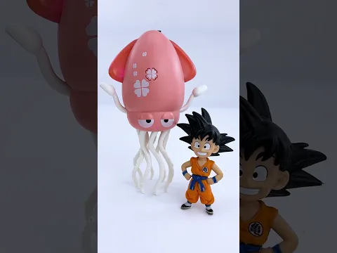 Vegeta and the squid Joy Goku