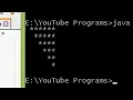 Tiangle Program In Java Java Technocrat Hindi