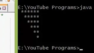 Tiangle Program In Java Java Technocrat Hindi