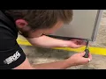 Norlake Walk-In Cooler or Freezer Sweep Gasket Adjustment Instructions