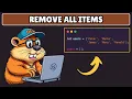 How to Remove All Items from Array in Javascript