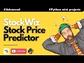 StockWiz Advanced Python Mini Project For Intermediate