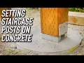 How To Set Posts On Concrete Dr Decks