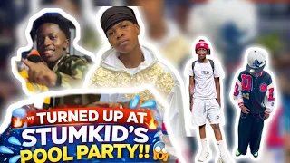 stumkid s pool party was insane 