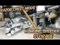 LEGO 75292 Razor Crest Mods Hanging Speeder Storage Cockpit Mods More