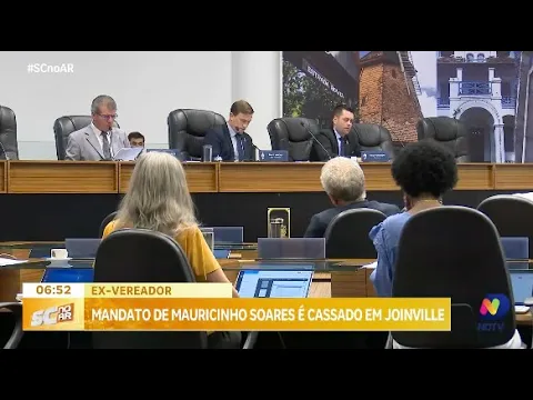 Vereadores de Joinville cassam mandato de Mauricinho Soares, investigado na Operação Profusão