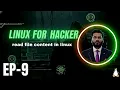 Read File Content in Linux cat less more head tail tac Commands Explained
