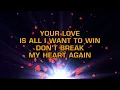 Pat Green - Don't Break My Heart Again (Karaoke)