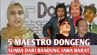 5 maestro dongeng sunda dari bandung di radio jaman dulu