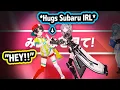 Noel Can t Help Hugging Subaru IRL and Getting Embarrassed When Making Eye-Contact Hololive