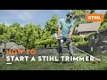 How to Start a STIHL Trimmer STIHL Tutorial