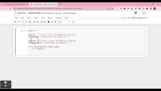 How to Email and password validation in python python learning
