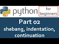 Python Tutorial - Part 02