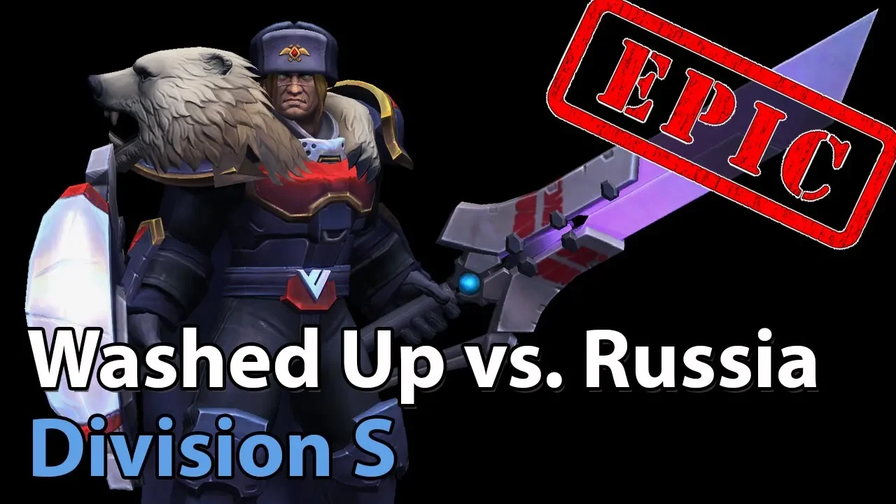 ► Heroes of the Storm: Team Russia vs. Washed Up - Division S - Heroes Lounge