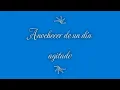 Cuento Anochecer de un día agitado