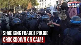 PARIS STUDENT UNREST DEEPENS | Dramatic France Police Crackdown Caught On Cam | Gen-Z Stir | WATCH