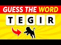 Guess The WORD From SCRAMBLED LETTERS Scrambled Word Quiz