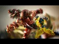 Deadpool Wolverine The Anti-Heroes Stop-motion animation action figure