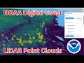 How to Visualize LiDAR Point Clouds From NOAA Digital Coast Step-by-Step