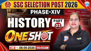 SSC Selection Post 2026 | SSC History Marathon | History One Shot | History By Parul Ma'am