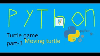 move Turtle with keys in python game part-2 game name- Eat Food passion as coding