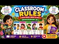 Classroom Rules for Kids English Vocabulary ESL