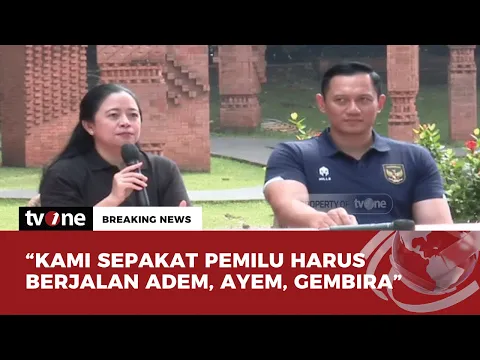 Puan-AHY Sepakat Ingin Pemilu 2024 Berjalan dengan Damai