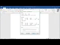 How to set the default indentation in Word