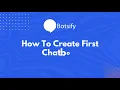 Lesson 1 How To Create Vey First Chatbot