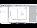 How to plot the graph of density of state in origin part2